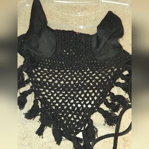 Two Fly Bonnets Black & BLUE